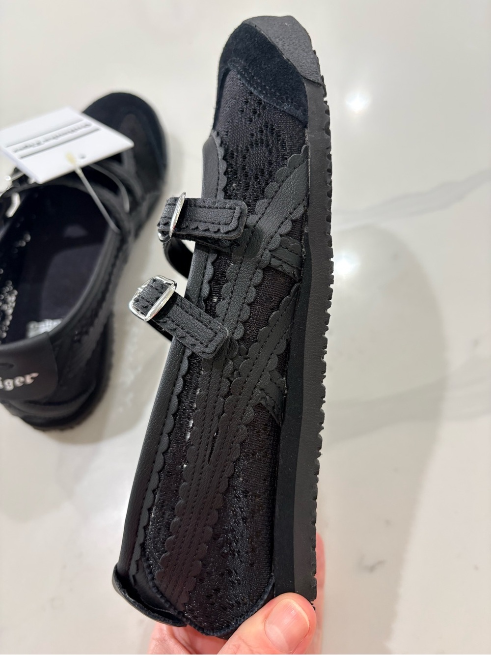 Onitsuka Tiger Mexico 66 Jacquard Ballet Flats - Picture 3 of 11